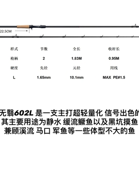 ECCI 巡风-无翳 高端虫竿