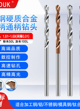 整体合金钻头钨钢钻咀1.61 1.62 1.63 1.64 1.66 1.67 1.68 1.69
