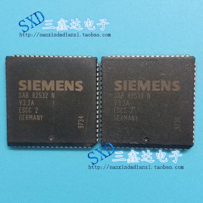 SAB82532N-10V3.2A 原装进口拆机 电源管理逻辑通信IC芯片PLCC68