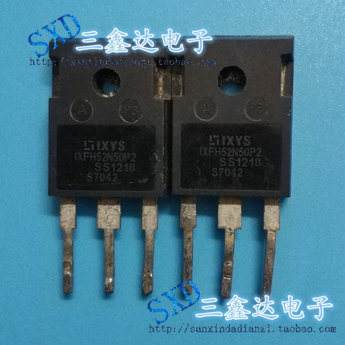 IXFH52N50P2 IXFH110N25T 原装进口拆机大功率场效应管500V 52A - 实物图