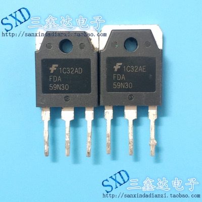 FDA59N30 59N30原装拆机 TO-247 59A 300V MOS场效应管