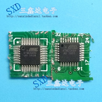 ATMEGA8A-AU 原装进口拆机带板TQFP-32 8位微控制器 AVR