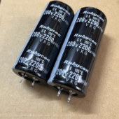 200V2200UF 2200UF200V全新功放切割机电容音频电解电容30