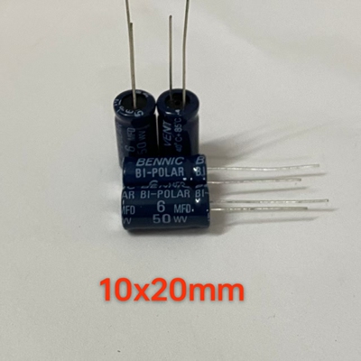 50V6UF 6UF50WV本尼克全新原装进口无极性音频音响电容器10*20