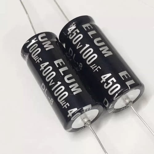 400V/450V100UF全新轴向电容