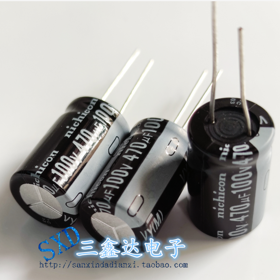 全新优质控制器电源 电解电容 100V470UF 470UF100V 体积:16*25