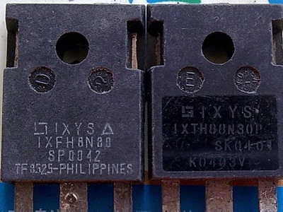 IXFH8N80原装进口拆机 IXYS TO-247 800V 8A