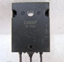 C4897 2SC4897 原装进口拆机 TO-3PL 大功率三极管 高清显示行管
