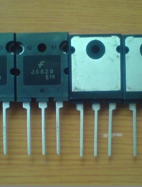 J6820 进口原装拆机高清行管三极管 1500V 20A 60W【大】