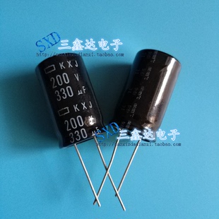 200V330UF 330UF 200V 全新日本电源常用 高频长寿命18X35