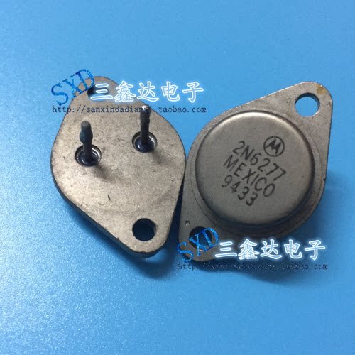 2N6277  原装进口正品拆机 铜壳 测好 TO-3质量保证【现货可直接拍下】质量保证。满额包邮活动火热进行中。高性价比，现货型号齐全，仓库系统化，专业配货，当天发出。欢迎购买。