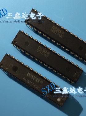 ADS774JE进口原装拆机 微处理器兼容采样CMOS模拟数字转换器