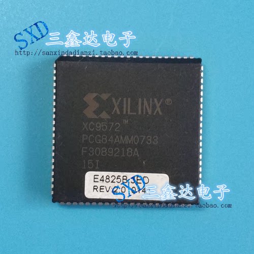 XC9572-15PCG84C  XC9572 PCG84进口原装拆机 可编程 PLCC 84脚