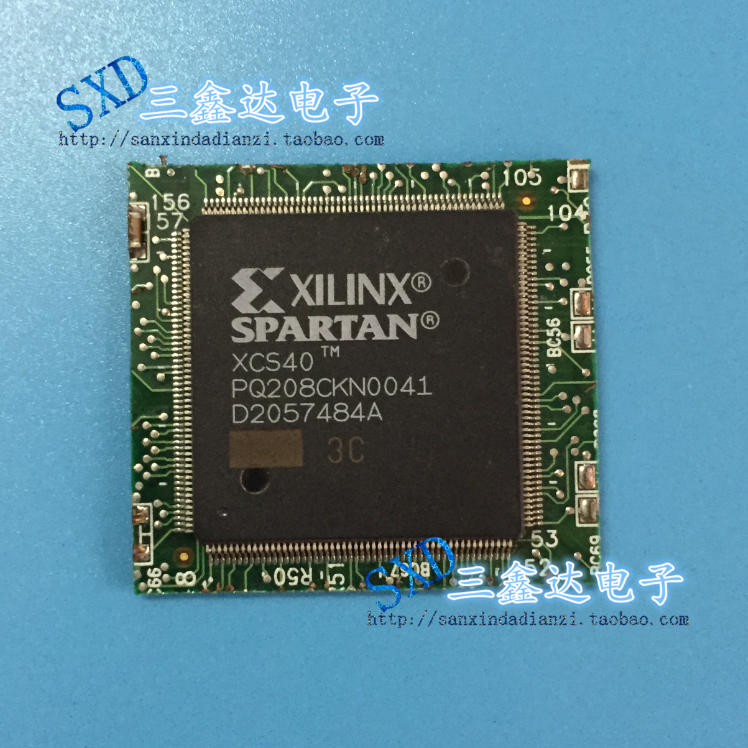 XCS40-3PQ208C XCS40PQ208-3C进口原装拆机带板QFP-208嵌入式芯片