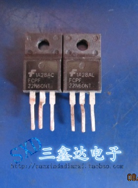 FCPF22N60NT 22N60 原装进口拆机 场效应管22A600V TO-220F 测好