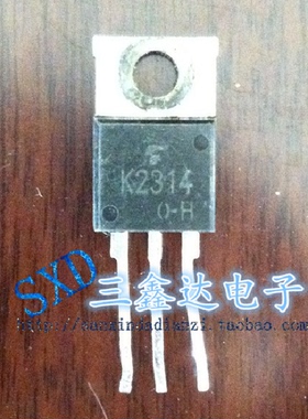 K2314  2SK2314进口原装拆机场效应管三极管TO-220F质量保证
