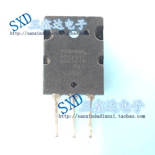 2SD1314  D1314进口原装拆机三极管 TO-3PL 测好发货