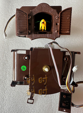 圣时嘉石英布谷鸟钟机芯咕咕钟布谷鸟挂钟配件光控整点小鸟报时