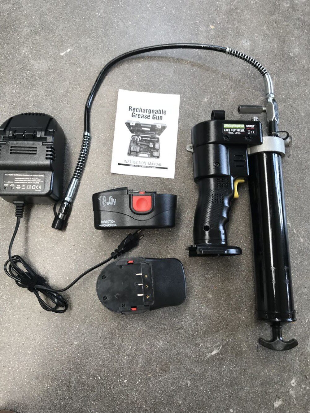 新品grt电动黄油枪厂家18v加油神器便携挖掘机独数显自排气黄油机