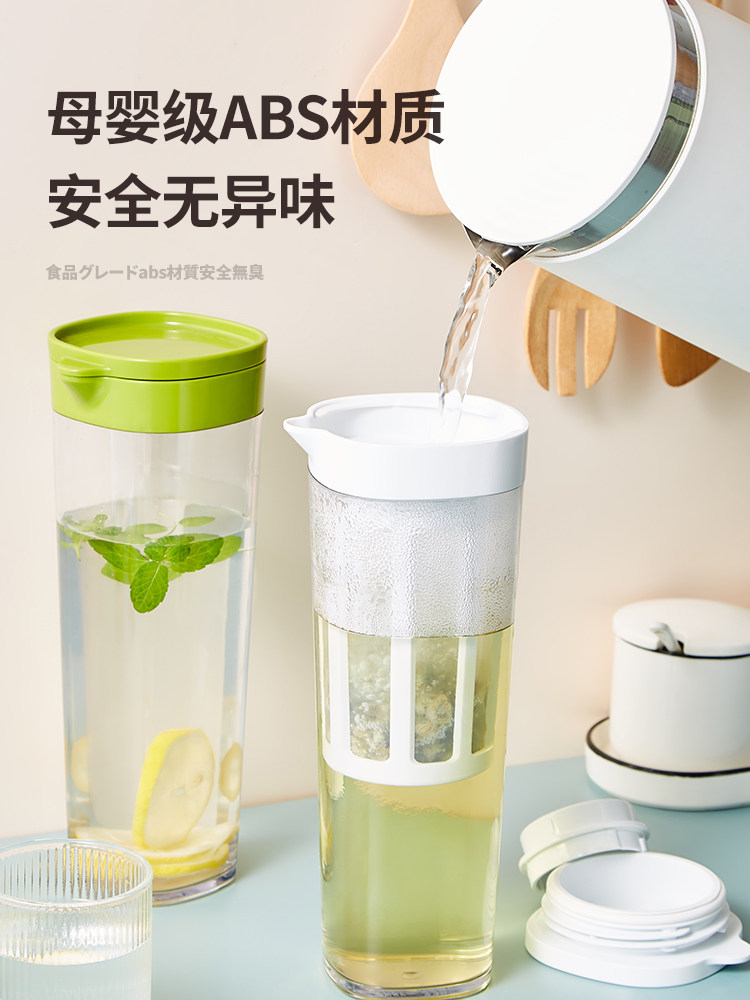 凉茶壶果汁壶家用耐高温凉水杯