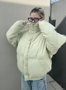 ESSENTIALS FOG复线冬季潮牌棉服外套基础纯色男女情侣加厚棉衣