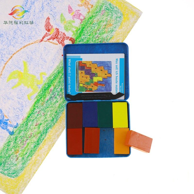 Waldorf Rainbow Valley Germany Imported Sturman 8 beeswax Wax block Iron Box child Safety paintingin the Toy/Childs/Puzzle/Building block/Model , Learning/Experiment/Painting stationery , Pens  category - from Buy2taobao.com to provide professional Taobao agent buy service