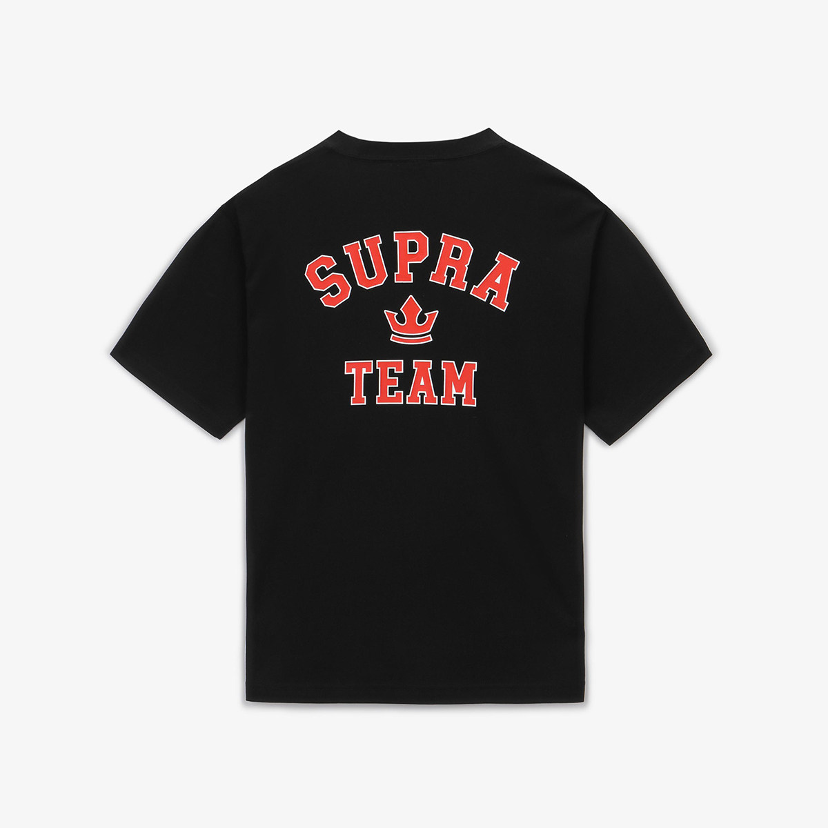 SUPRA 男女情侣潮流印花短T恤