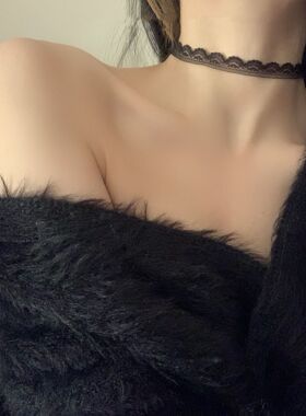 白色蕾丝项圈仙女choker冷淡风项链颈链锁骨链女脖子饰品短款颈带