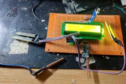 sss51单片机 无线NRF905 水位土壤监控
