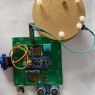STM32智能喂食器控制器 WIFIAPP远程定时定量 超声波测距aaa