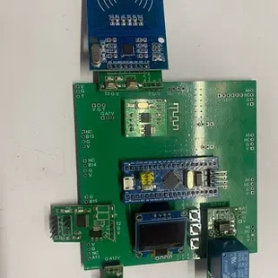 智能门禁系统 指纹刷卡双认证 蓝牙同步数据 OLED状态显示aaa