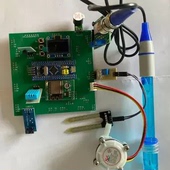 智能农业环境监测系统 水质PH土壤温湿度水流多参数采集aaa