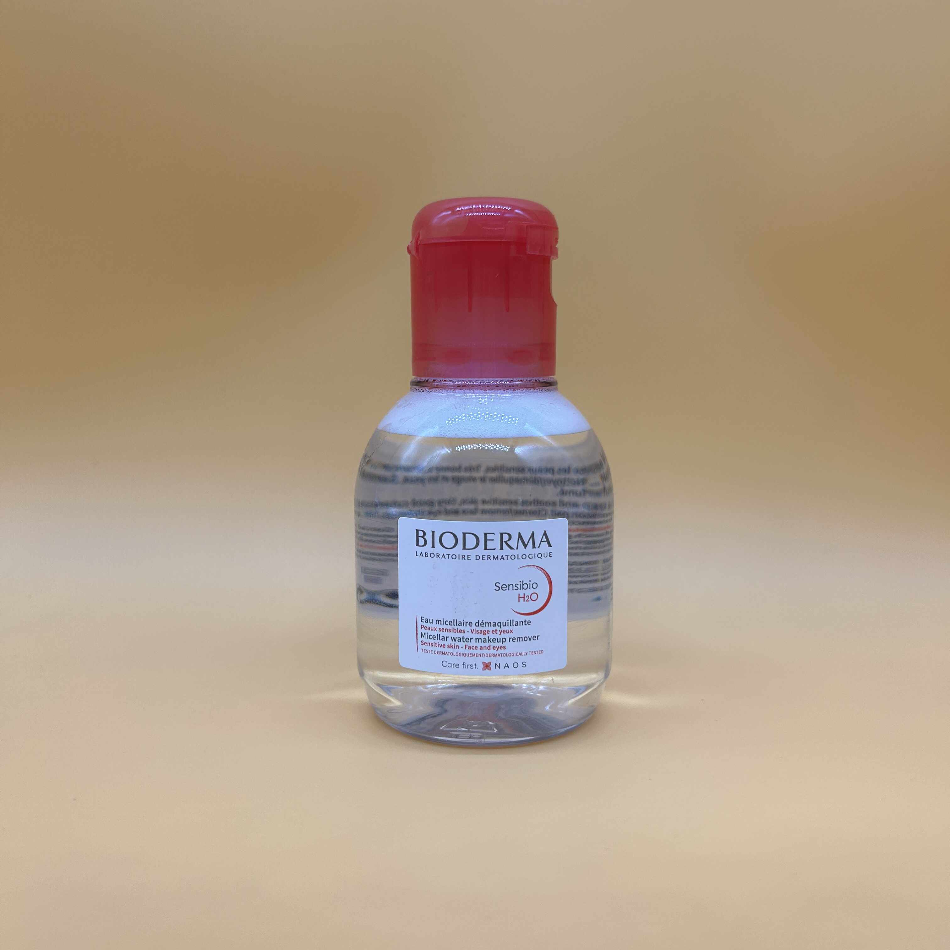 贝德玛卸妆水小样100ml 舒妍多效眼唇洁肤液粉水温和无刺激旅行装