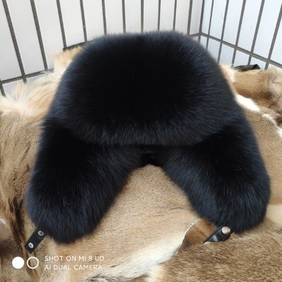 权志龙同款狐狸毛雷锋帽男女秋冬皮草貉子毛东北全毛霸王帽护耳暖