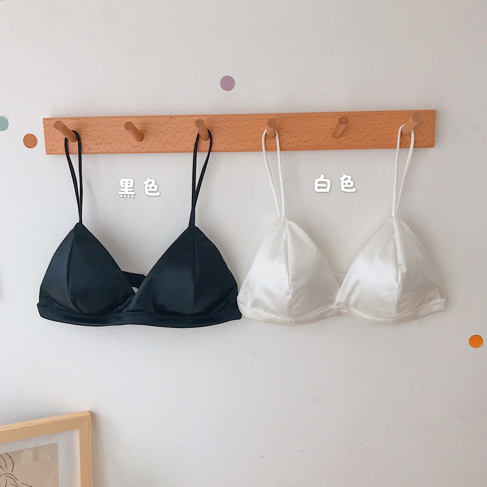 South Korean new triangle Cup underwear women's thin without steel ring