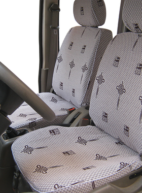 五菱荣光V七八S小卡新卡加长九座双排单排亚麻四季布艺全包座套