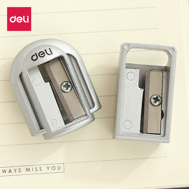 학생용 델리 금속 연필깎이 미니 연필깎이 눈썹연필 연필깎이 아연 합금 연필깎이 연필깎이