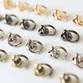 筱布叮 手工diy辅料包包配件 包带固定 和尚头奶嘴钉 螺丝扣挂扣