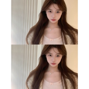 新款 BBen 女秋冬2025冬季 弹力打底衫 蝴蝶结T恤打底上衣 德绒修身