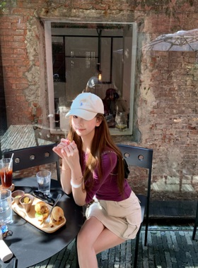 BBen 打底衫女中袖2025秋季新款设计感小众内搭气质正肩T恤上衣