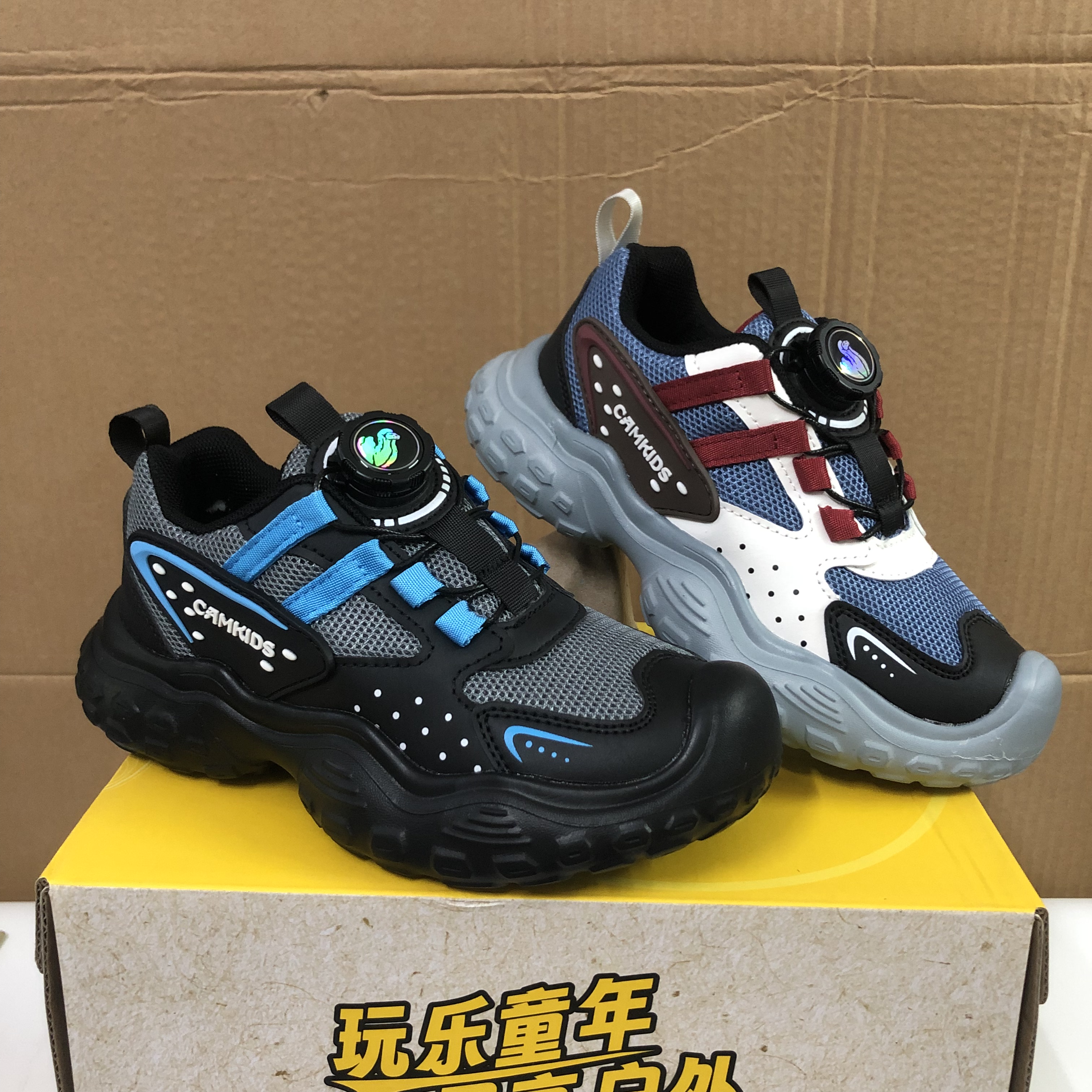 撤柜品牌童鞋 秋季双网儿童运动鞋 男童超轻软底跑鞋 大童运动鞋