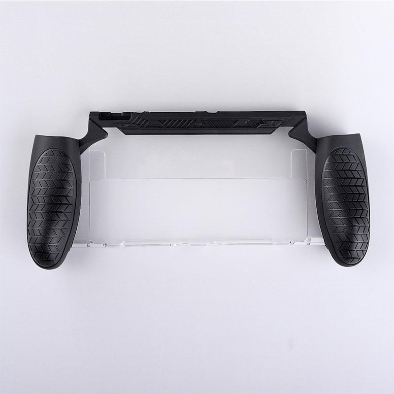 用于switch oled任天堂游戏机保护壳一体条纹joycon插底座ns手柄