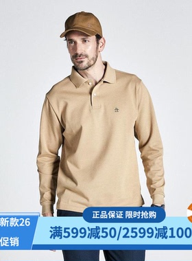 日本MUNSINGWEAR万星威高尔夫男装24春秋长袖POLO衫T恤MG4FLS00M
