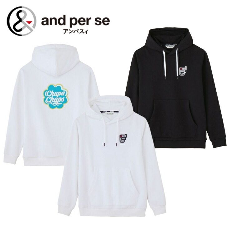 日本and per se高尔夫球男装26春夏速干连帽套头卫衣男AMS6206J1