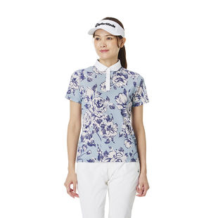日本TaylorMade泰勒梅高尔夫女装26夏速干弹性短袖POLO衫T恤TL796