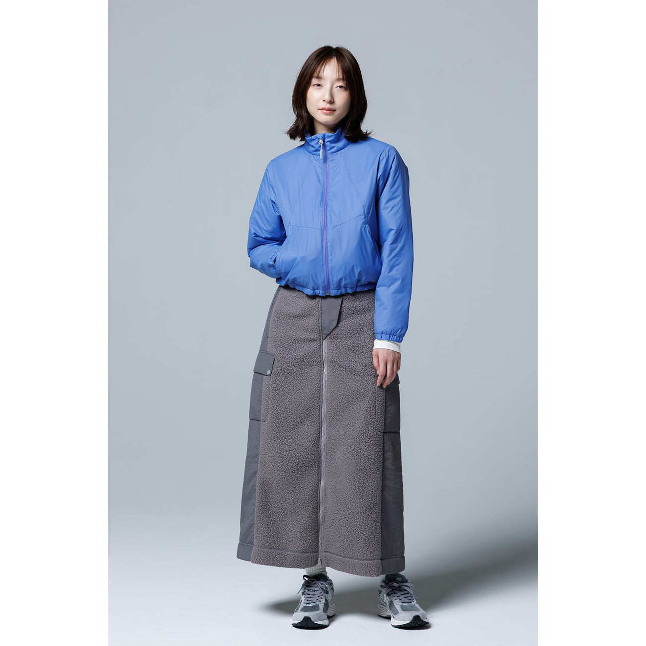marmot女款户外抓绒半身长裙