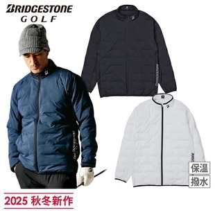 日本BRIDGESTONE 25秋冬防泼水保温中棉夹克6GF01D GOLF高尔夫男装
