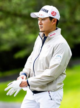 日本and per se高尔夫男装25秋季防泼水透气立领夹克男AMF1105G1