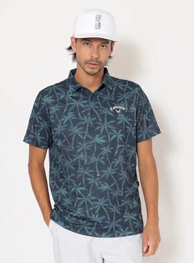 日本Callaway卡拉威高尔夫男装26春夏速干短袖POLO衫T恤C26134121