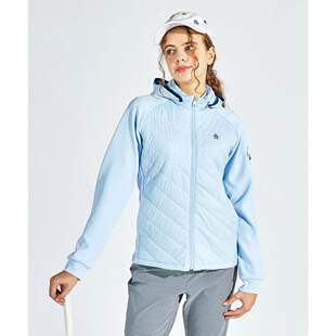 日本MUNSINGWEAR万星威高尔女装 24秋冬防风薄中棉夹克女MG5SJK21L